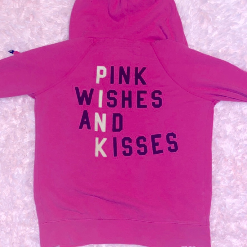 VS PINK 2010 Vintage Zip Up Hoodie